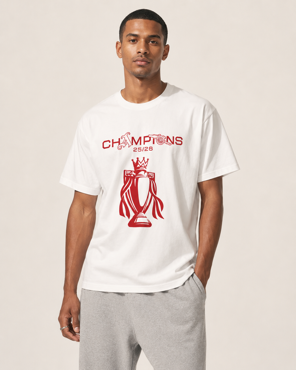 Arsenal Premier League Champions 2025/26 T-Shirt