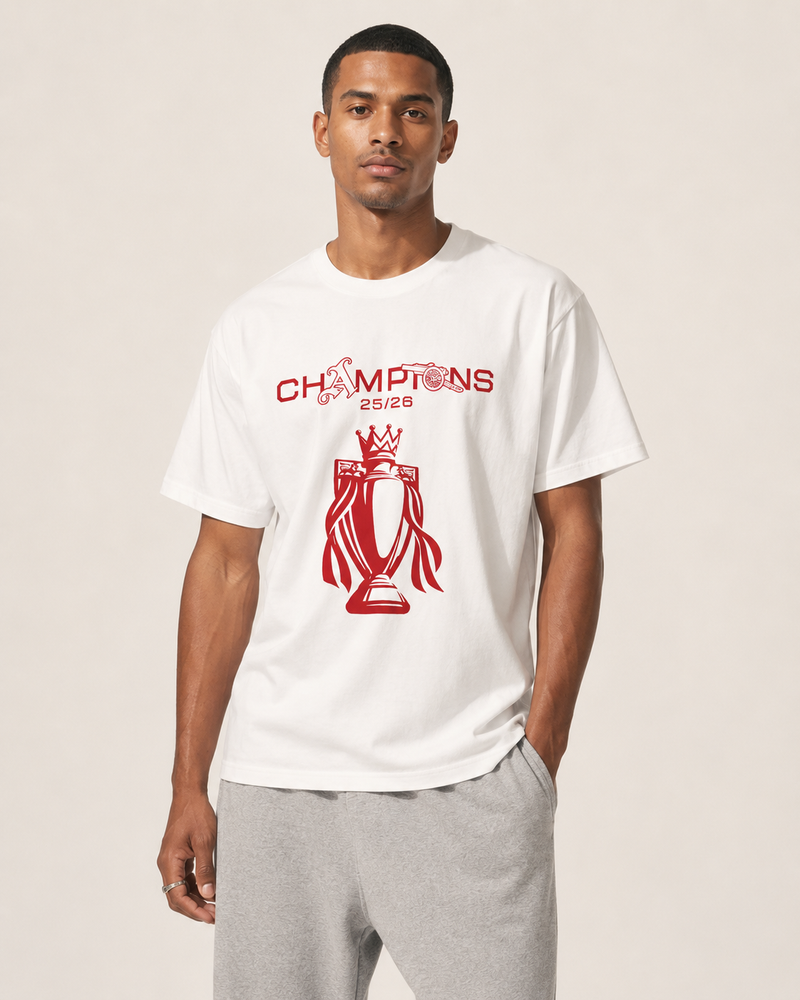 Arsenal Premier League Champions 2025/26 T-Shirt