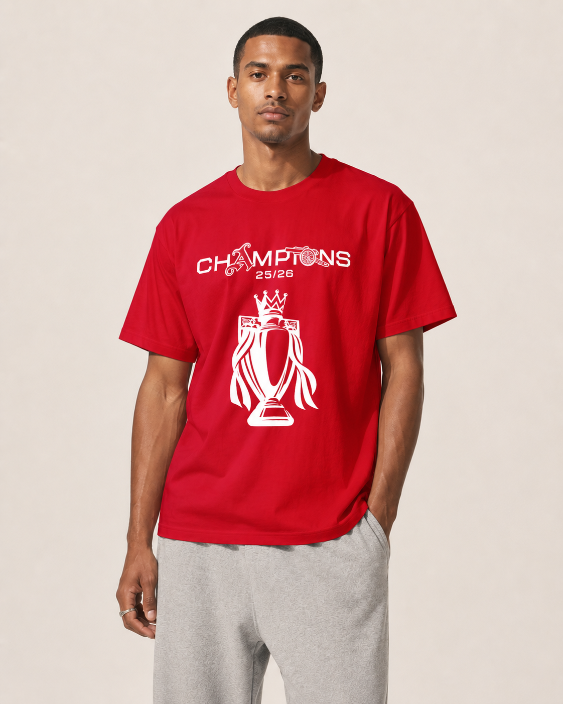 Arsenal Premier League Champions 2025/26 T-Shirt