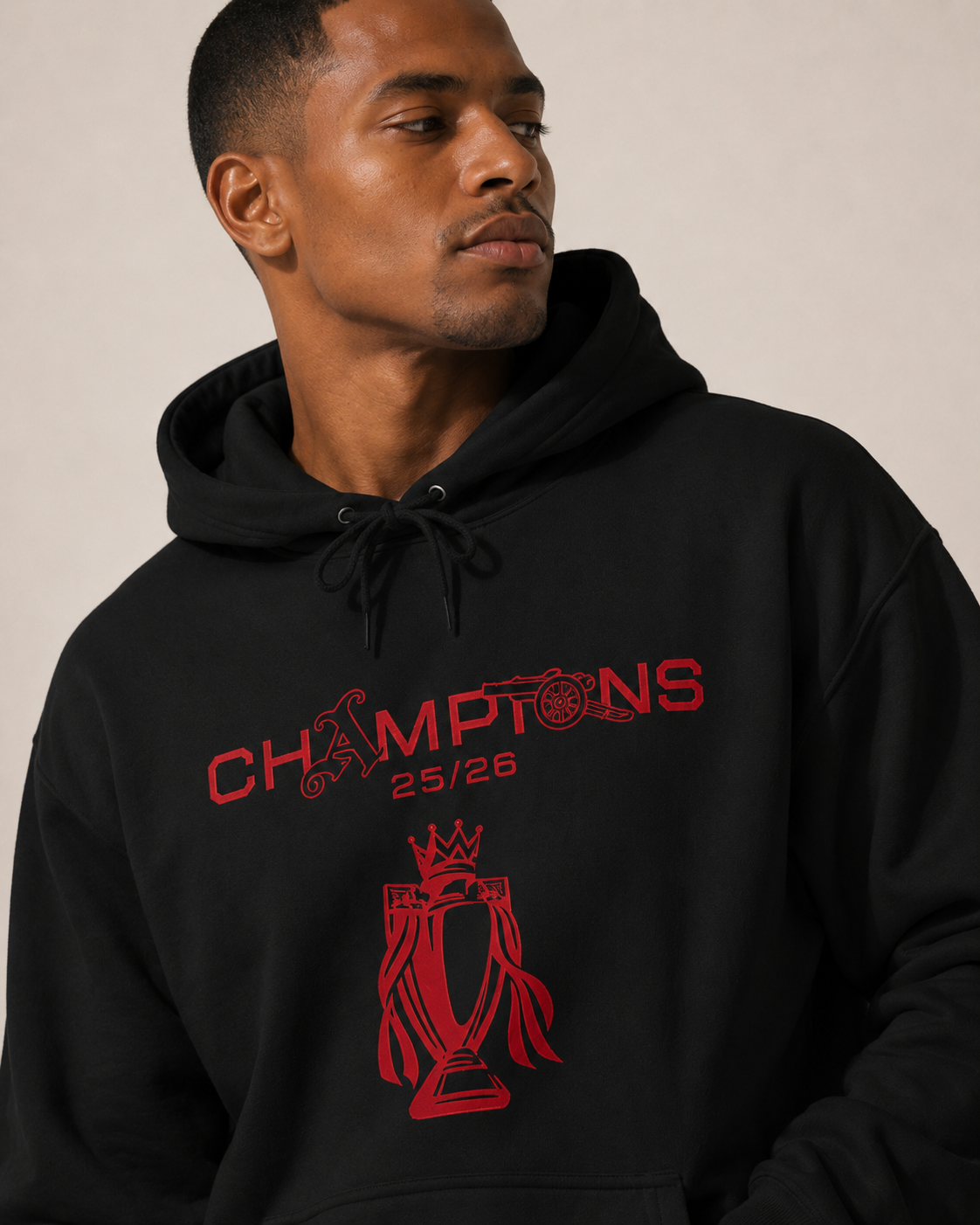 Arsenal Premier League Champions 2025/26 Hoodie