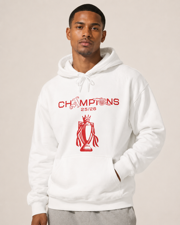 Arsenal Premier League Champions 2025/26 Hoodie